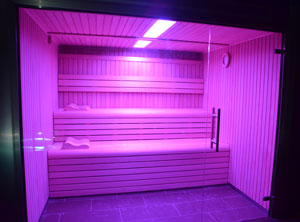 Sauna en el mejor Spa de Baqueira Beret Vielha. Nuku Spa